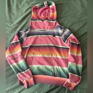 Aviator Nation Pink and Green Sweatshirt